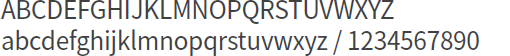 ABCDEFGHIJKLMNOPQRSTUVWXYZ abcdefghijklmnopqrstuvwxyz / 1234567890